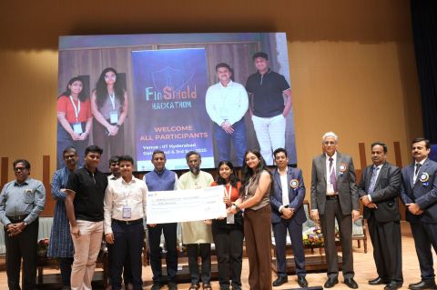 FinShield Hackathon winning moment